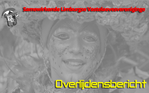 Nieuwsarchief 2019 - Overlijdensbericht